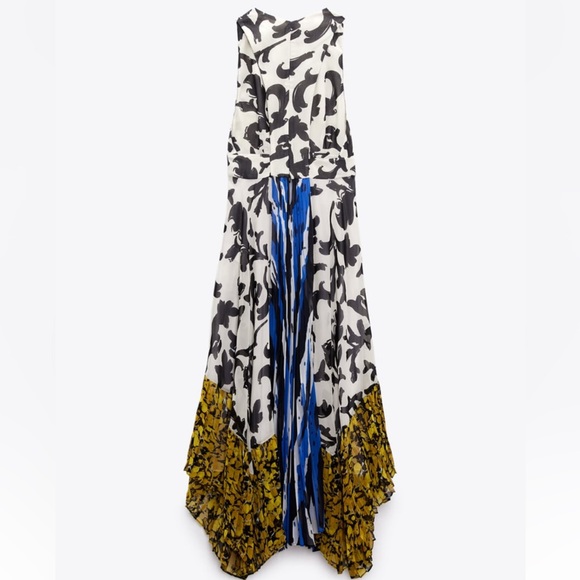 New Zara Limited Edition Floral Printed Dress - 8465/275 - Picture 4 of 17